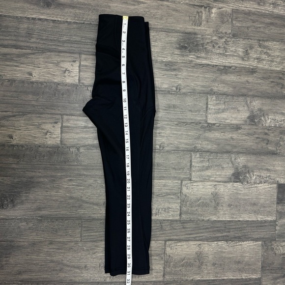 Lululemon Everlux Mesh Super-High-Rise Training Crop Leggings 21" Inseam Black 6 - Picture 12 of 13
